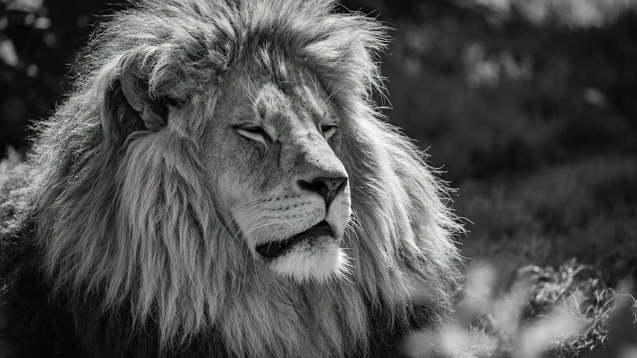 Le lion, symbole de force et de leadership de Nsayi Event